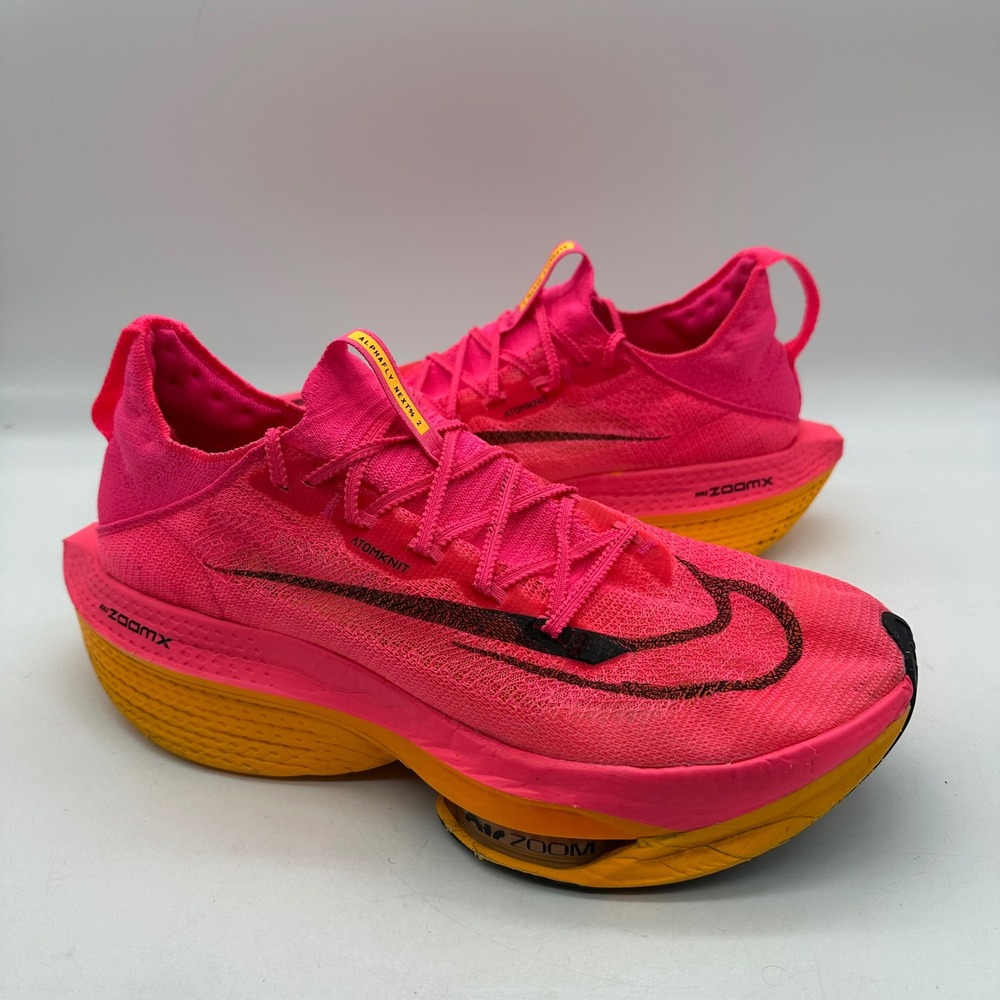 Nike DN3555-600 Mens Size 13 Hyper Pink Air Zoom Alphafly Next% 2 Running Shoes